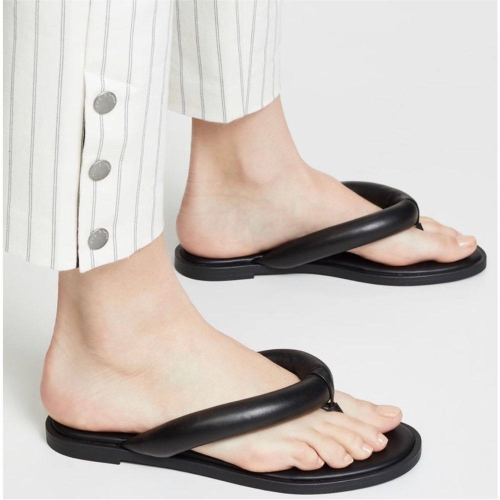 Rebecca Minkoff Puffy Sandals Black 7.5